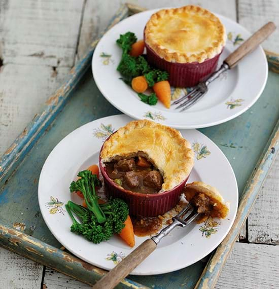 Beef and Ale Pot Pies