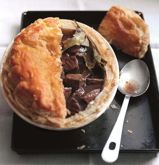 Beef,Beer and Chestnut Pie