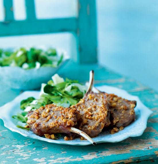Lamb Cutlets with Anchovy and Sun-Dried Tomato Butter