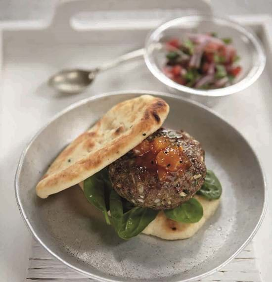 Masala Lamb Burgers