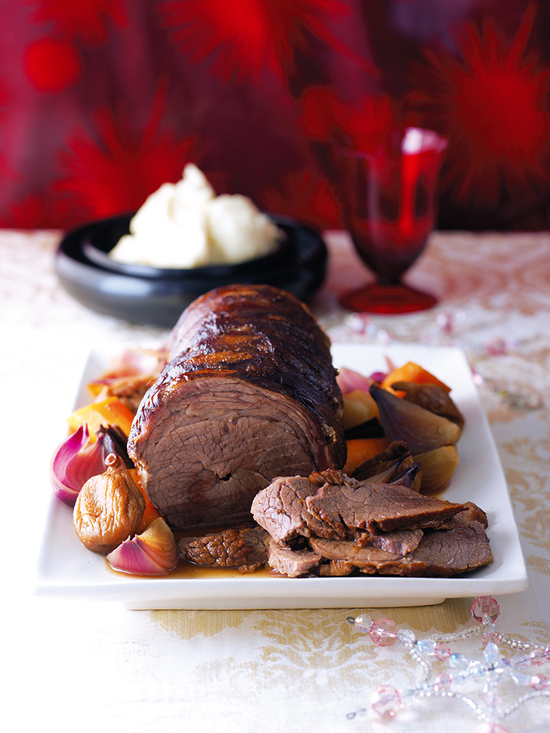 Pot Roast Brisket with Christmas Spices