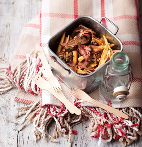 Steak Salad with Aromatic Dressing