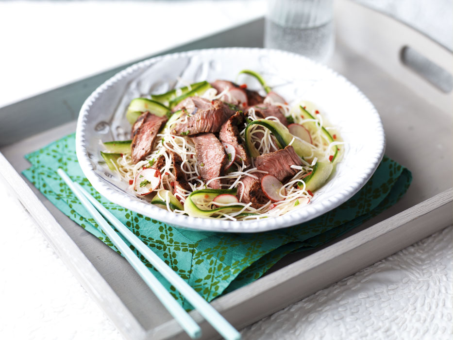 Thai beef store noodles