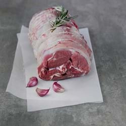 Rolled and boned shoulder of lamb